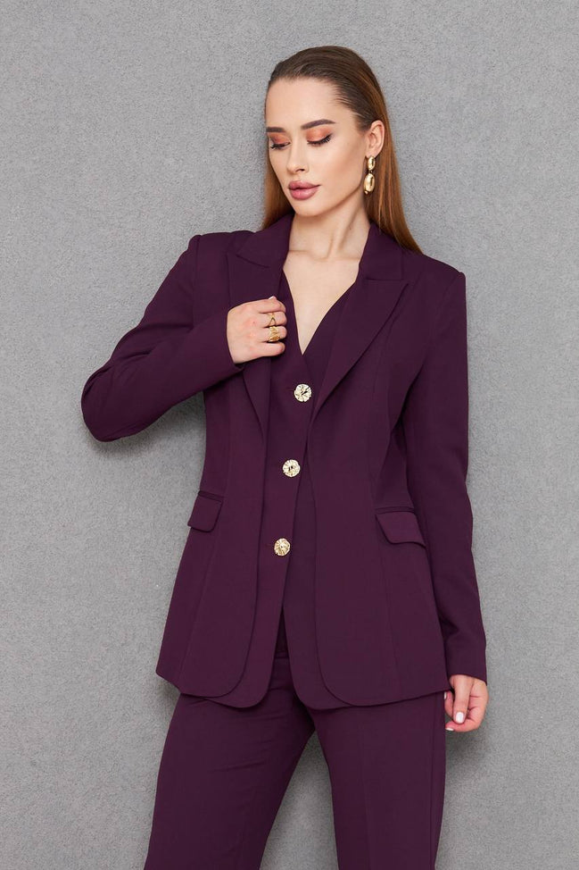 Purple Suit Women