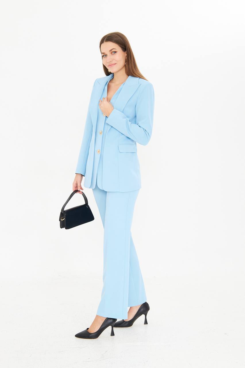 Sky Blue Suit Women