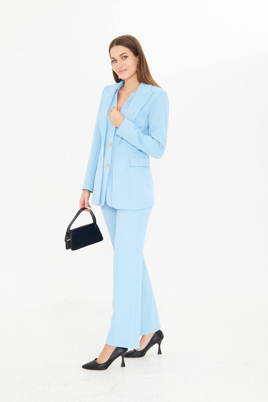 Sky Blue Suit Women