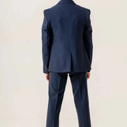 Sturgis Navy Blue Slim Fit Boys Suit
