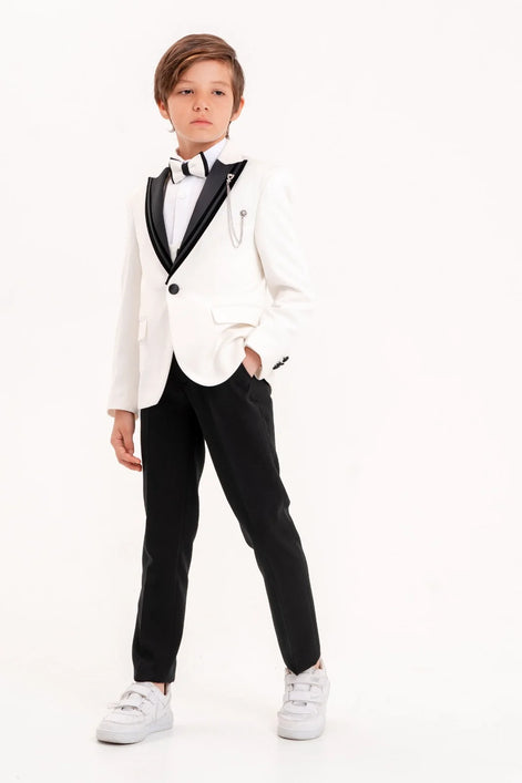 Boys White Tuxedo
