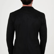 Suede Blazer Black