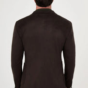 Suede Brown Blazer