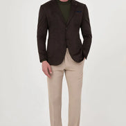 Brown Suede Blazer