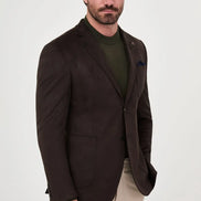 Suede Blazer Brown