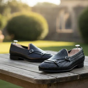 Black Loafers Leather