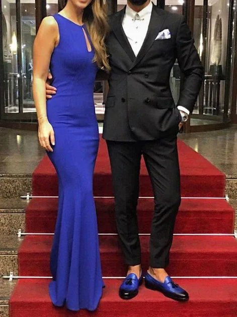 The Charlene Blue Tassel Loafers