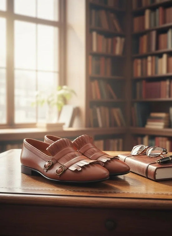 Kiltie Brown Loafers