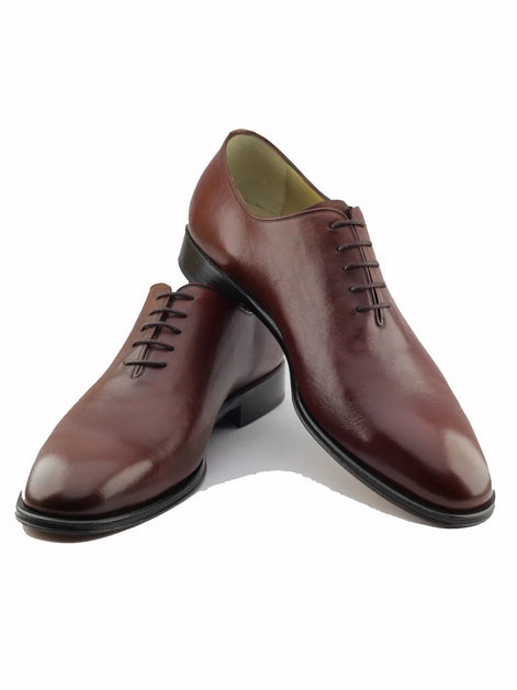 The Gossamer Brown Wholecut Oxfords