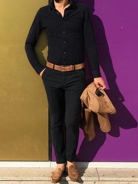 The Leah Suede Camel Double Monk Strap Shoes