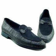 The Marcello Navy Blue Loafers