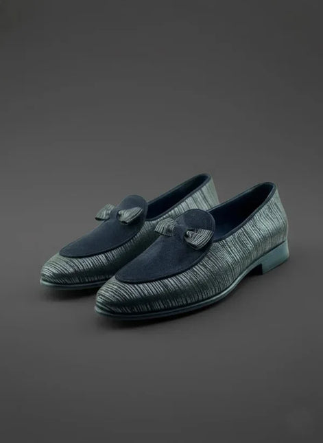 Navy Blue Loafers