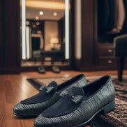 Navy Blue Loafers