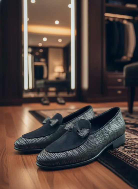 Navy Blue Loafers