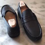 Black Penny Loafers