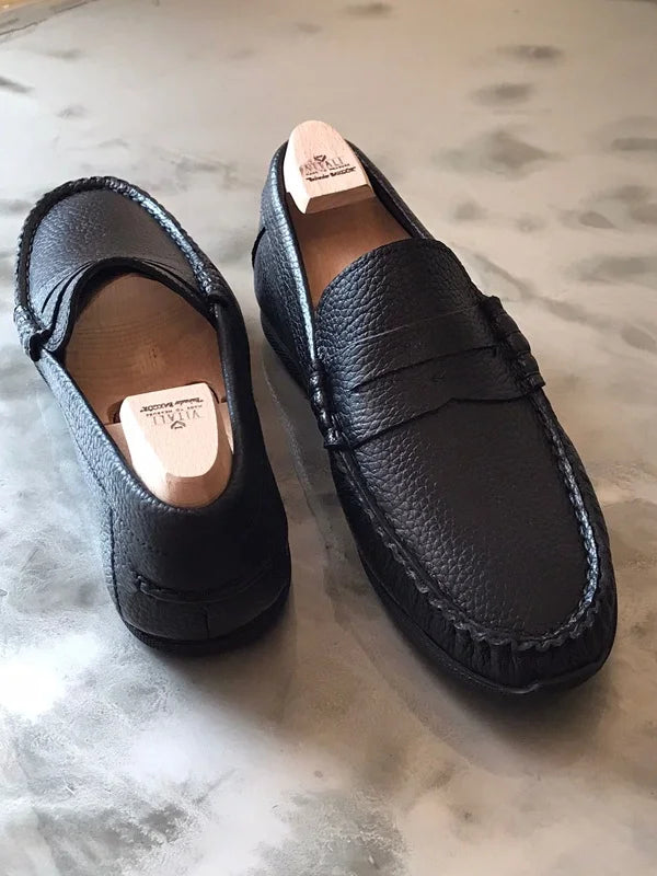 Black Penny Loafers