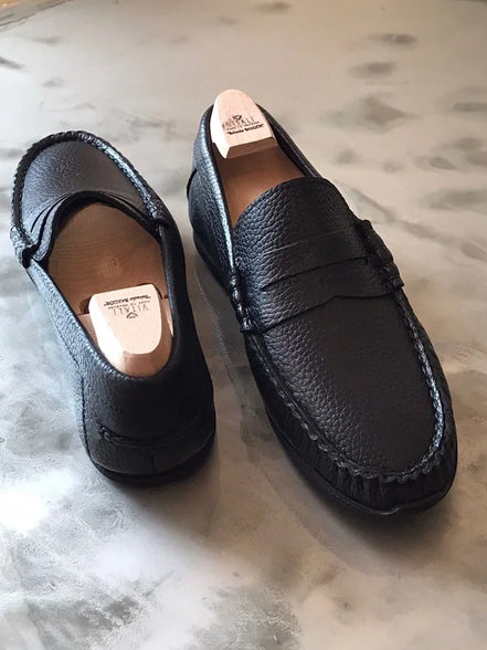 Black Penny Loafers