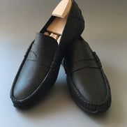 Black Penny Loafers