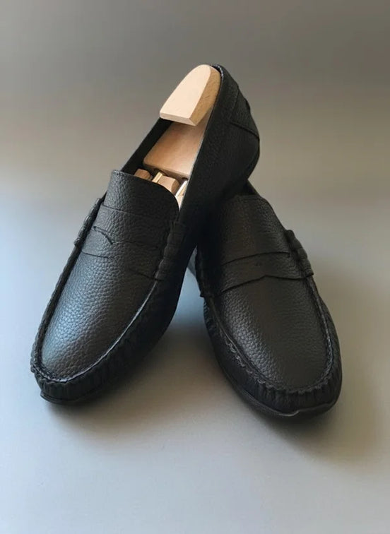 Black Penny Loafers