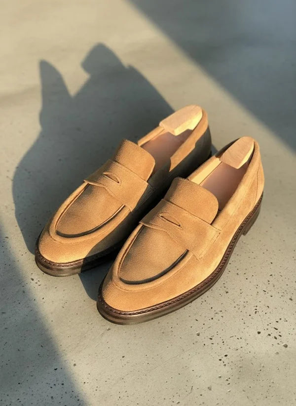 Brown Penny Loafers