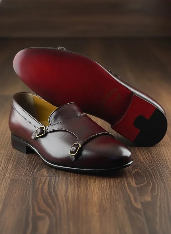 Burgundy Leather Shoes