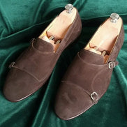 Brown Suede Leather Shoes