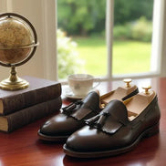 Kiltie Brown Tassel Loafers