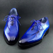 The Rimcee Classic Navy Blue Oxford Shoes