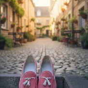 Pink Tassel Loafers