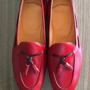 The Seraglio Red Tassel Loafers