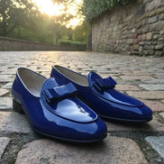 Blue Tuxedo Shoes Loafers