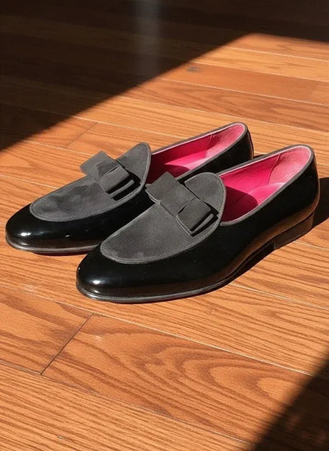 Black Suede Loafers