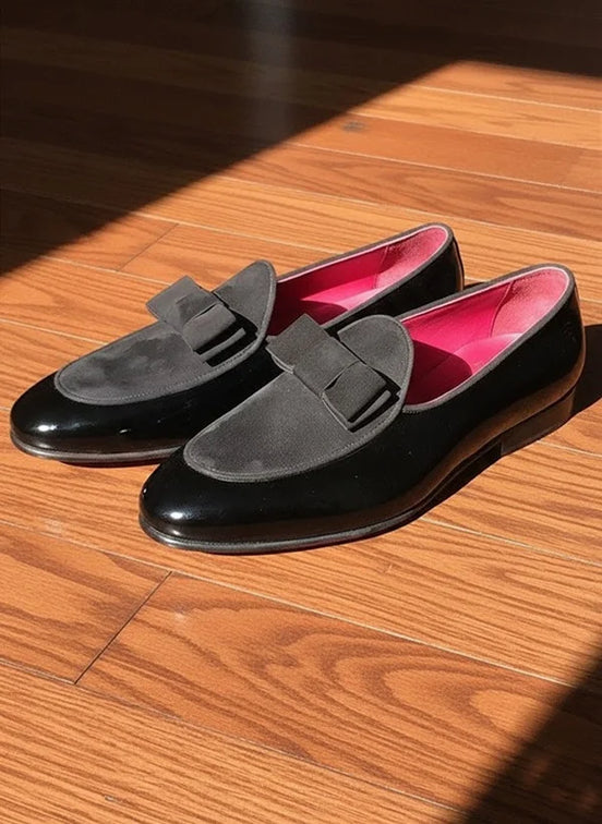 Black Suede Loafers