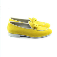 The Wherewithal Yellow Tuxedo Loafers