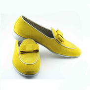 The Wherewithal Yellow Tuxedo Loafers