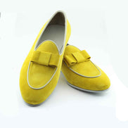 The Wherewithal Yellow Tuxedo Loafers