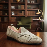 Off White Leather Shoes