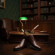 The Gossamer Brown Wholecut Oxfords