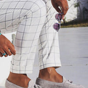 Suede Grey Tassel Loafers