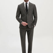 Vintage-Tweed-Plaid-Suit-for-Men-Black