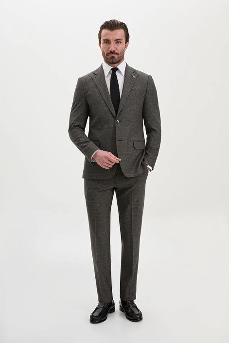 Vintage-Tweed-Plaid-Suit-for-Men-Black