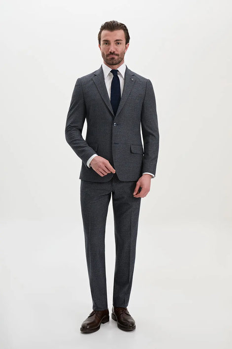 Vintage-Tweed-Plaid-Suit-for-Men-Navy