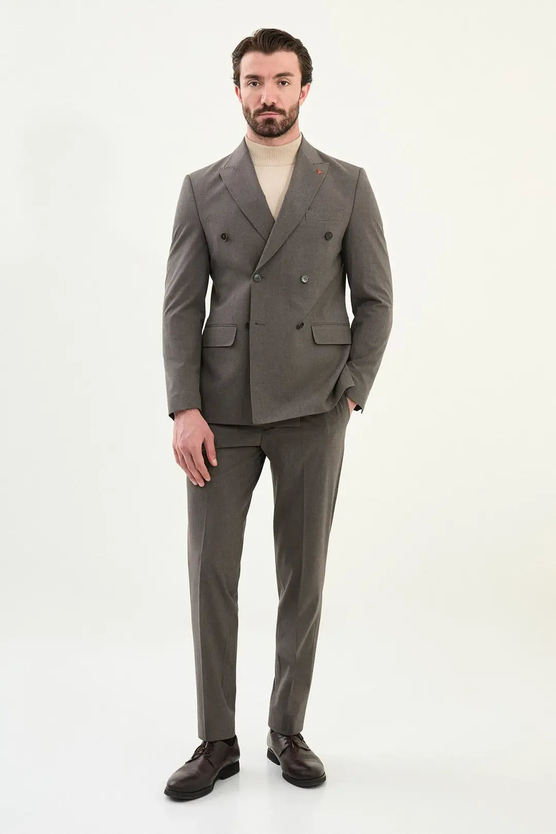 Anthracite Double Breasted Suit