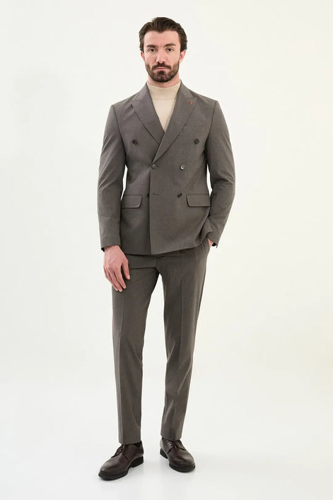 Anthracite Double Breasted Suit