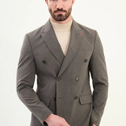 Anthracite Double Breasted Slim Fit Suit