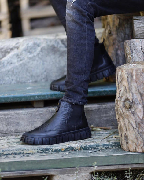 Black Chelsea Boots