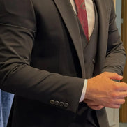 Black Plus Size Suit