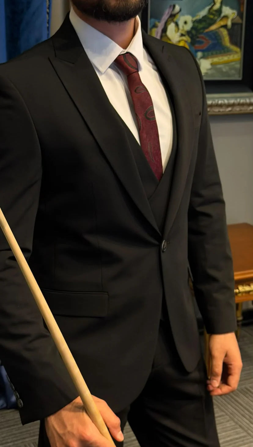 Black Plus Size Suit