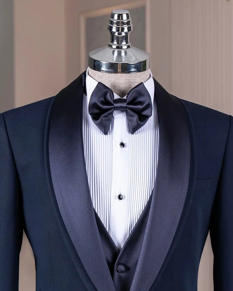 Wilson Navy Blue Tuxedo for Men