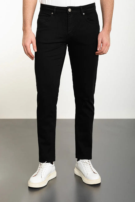 Slim Fit Black Jeans